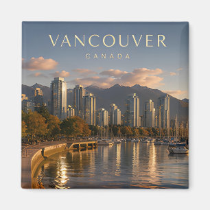 Vancouver Canada Luxe Waterfront Magneet
