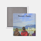 Vancouver, Canada Magnet (Recto/Verso)