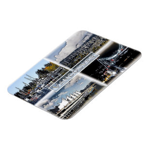 Vancouver - Canada - Mosaic - Magneet