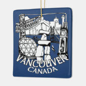 Vancouver Canada Ornament Personalized Souvenir (Links)