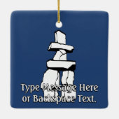 Vancouver Canada Ornament Personalized Souvenir (Achterkant)