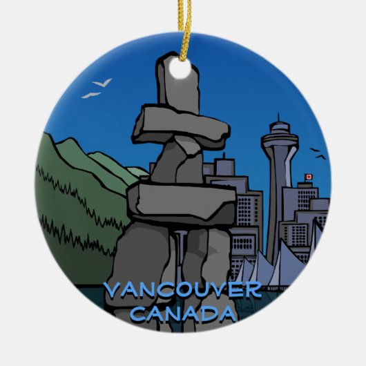 Vancouver Canada Ornament Vancouver Souvenirs (Voorkant)