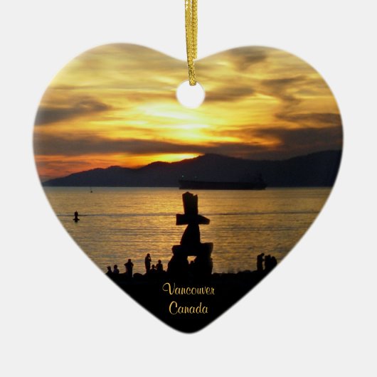 Vancouver Canada Ornament Vancouver Souvenirs (Voorkant)