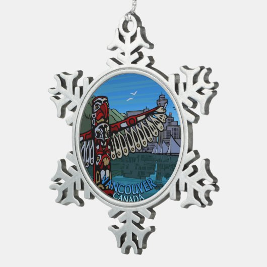 Vancouver Canada - Ornements de Noël Personnalisés (Vue impression)