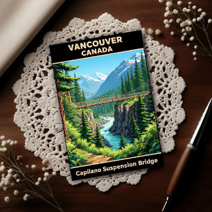 Vancouver, Canada: Reis in de jaren 60 Briefkaart