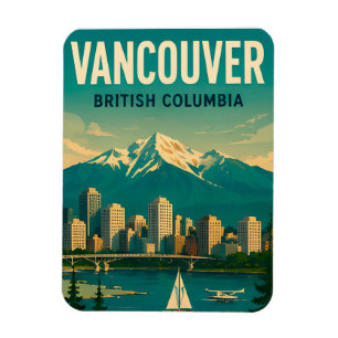 Vancouver Canada Reis Souvenir Magneet