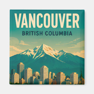 Vancouver Canada Reis Souvenir Magneet