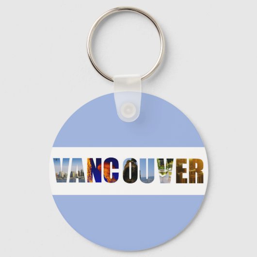 Vancouver Canada Reisfoto's Sleutelhanger (Voorkant)