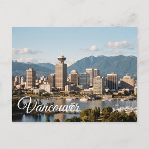 Vancouver Canada reizen Briefkaart
