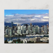 Vancouver, Canada skyline Briefkaart (Achterkant)