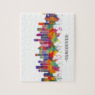 Vancouver Canada Skyline Legpuzzel