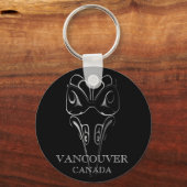 Vancouver Canada Sleutelhanger Vancouver Souvenirs (Voorkant)