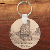 Vancouver Canada Sleutelhanger Vancouver Souvenirs (Voorkant)