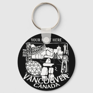 Vancouver Canada Sleutelhanger Vancouver Souvenirs