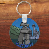 Vancouver Canada Sleutelhanger Vancouver Souvenirs (Voorkant)
