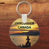 Vancouver Canada Sleutelhanger Vancouver Souvenirs (Voorkant)