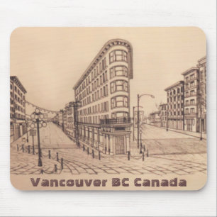 Vancouver Canada Souvenir Mousepad Gastown Gifts Muismat