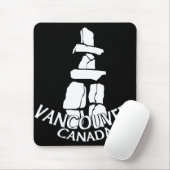Vancouver Canada Souvenir Mousepad Inukshuk Muismat (Met muis)