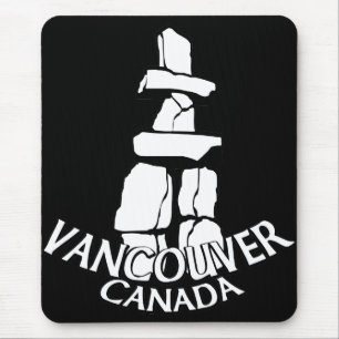 Vancouver Canada Souvenir Mousepad Inukshuk Muismat