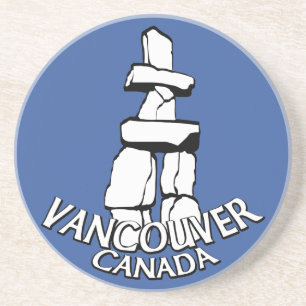 Vancouver Canada Souvenir Onderzetter Vancouver Gi