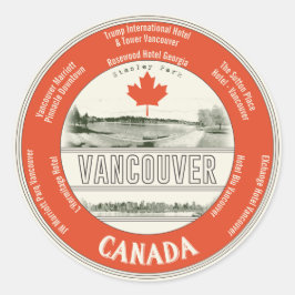 Vancouver Canada sticker