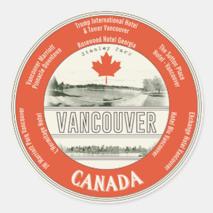 Vancouver Canada sticker