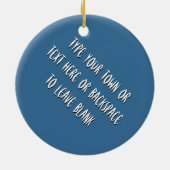 Vancouver Canada Totem Pole Ornament Souvenirs (Achterkant)