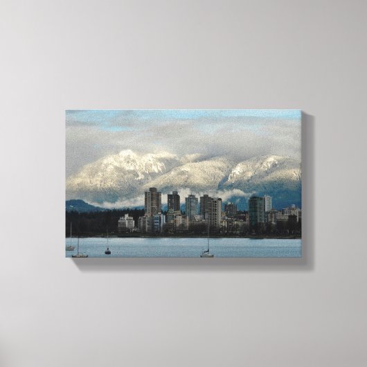 Vancouver Canvas Afdruk (Voorkant)