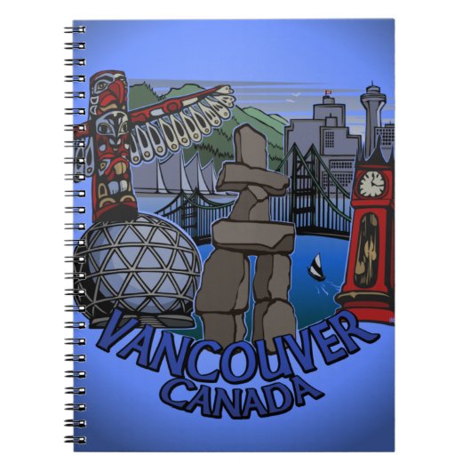 Vancouver Carnet Vancouver Souvenir Journal (Devant)