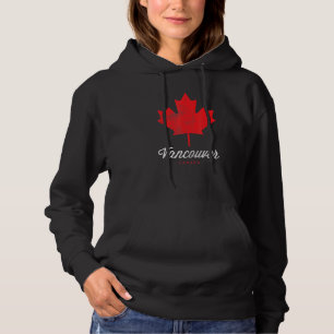 Vancouver Classic Retro Canada Maple Leaf Hoodie