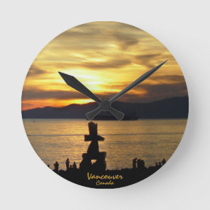 Vancouver Clock geeft decor Vancouver Wall Clock Ronde Klok