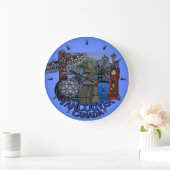 Vancouver Clock Gifts Decor First Nations Clock Grote Klok (Huis)