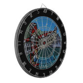 Vancouver Dartboard Cool Vancouver Dartboard Dartbord (Voorkant Links)