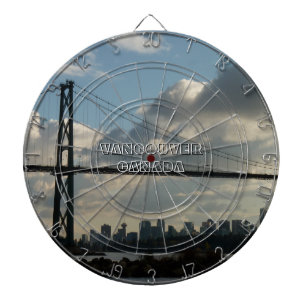 Vancouver Dartboard Lions Gate Souvenir Dartboard Dartbord