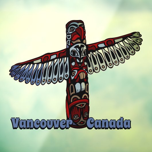 Vancouver Decals Vancouver Souvenir Window Clings (Vel 3)