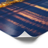 Vancouver in de nacht perfect poster (Hoek)