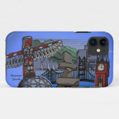 Vancouver iPhone 5 Coque Vancouver Totem Pole Cadf (Dos (Horizontal))