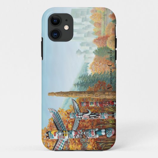 Vancouver iPhone 5 Coque Vancouver Totem Pole Cadf (Dos)