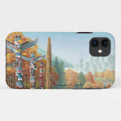 Vancouver iPhone 5 Coque Vancouver Totem Pole Cadf (Dos (Horizontal))