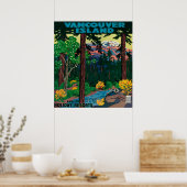 Vancouver Island Adverteren Poster (Keuken)