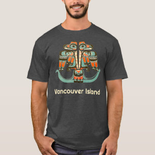 Vancouver Island British Columbia Thunderbird T-shirt