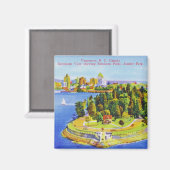 Vancouver Island Magnet Magneet (Voorkant / Achterkant)