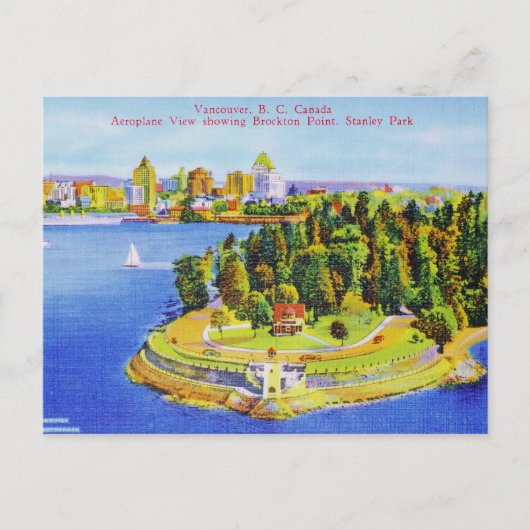 Vancouver Island Post Card Briefkaart (Voorkant)