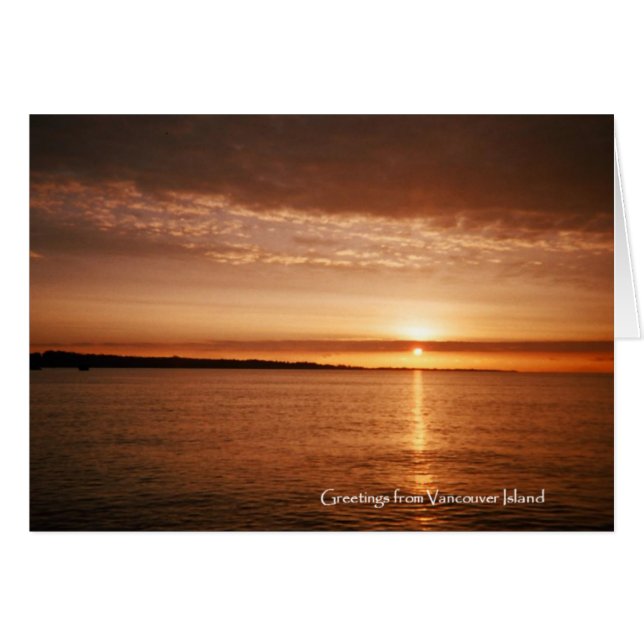 Vancouver Island Sunset (Voorkant Horizontaal)
