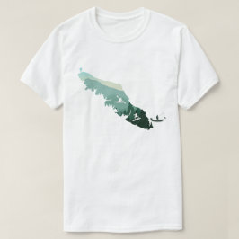 Vancouver Island West Coast Design T-shirt