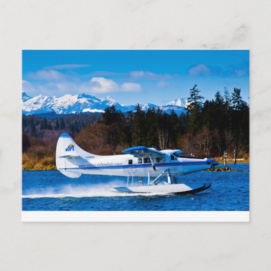 Vancouver Island Zee Plane Briefkaart (Voorkant)