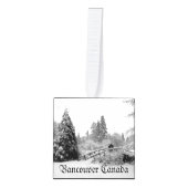 Vancouver-kerstornament, gepersonaliseerd Souvenir Ornament (Voorkant)