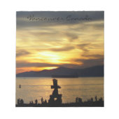 Vancouver-laptop - Aangepast Vancouver Souvenir Notitieblok (Voorkant)
