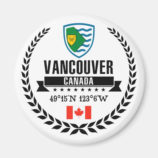 Vancouver Magneet (Voorkant)