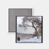 Vancouver Magnet Souvenir Magnet-Buttonnen en cade Magneet (Voorkant / Achterkant)